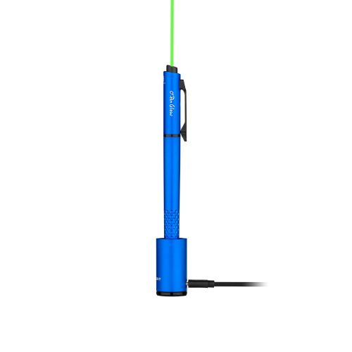 Olight O-Pen Glow Green Laser Pointer Pen Light Blue