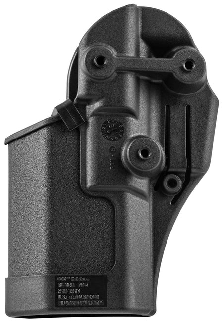 Blackhawk Serpa CQC OWB Holster Size 12 Matte Black Polymer with Belt Loop and Paddle for Ruger P95 Right Hand
