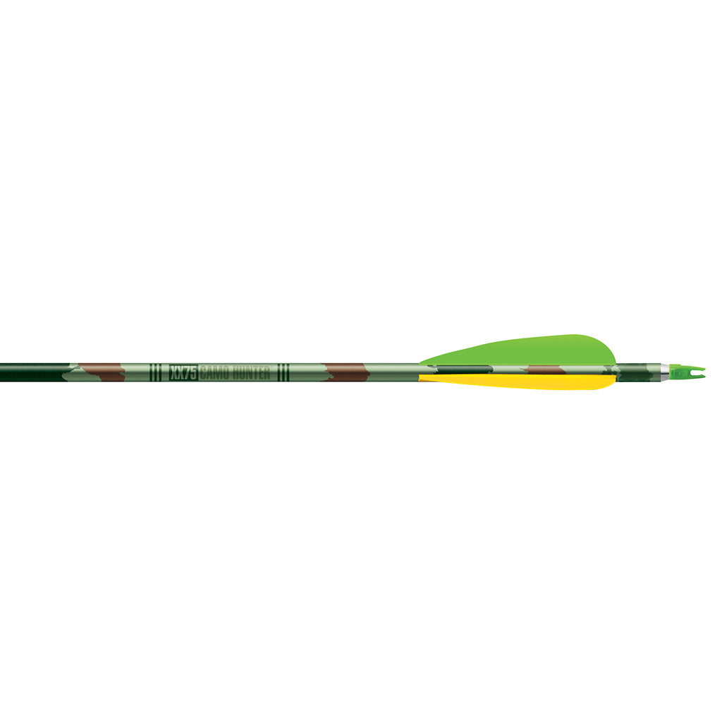 Easton XX75 Camo Hunter 2117 Aluminum Arrow with 4 in. Vanes 6 pk.