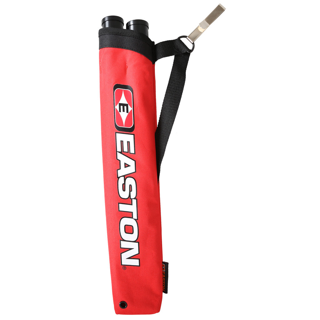 Easton Flipside Ambidextrous 2-Tube Hip Quiver Red