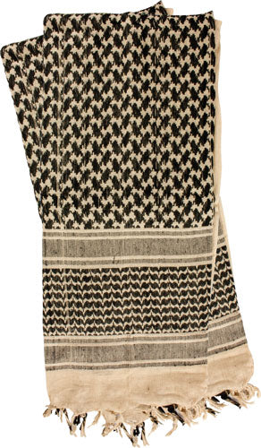 Red Rock Khaki Black Military Shemagh Head Wrap