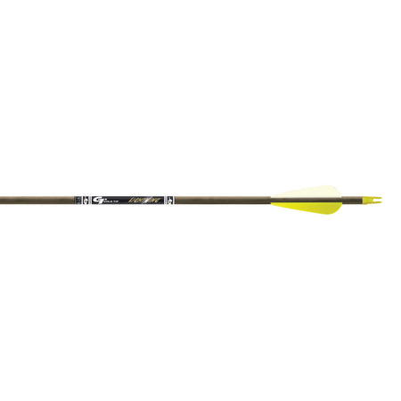 Gold Tip Lightning Youth Arrows Black Vanes 6pk.