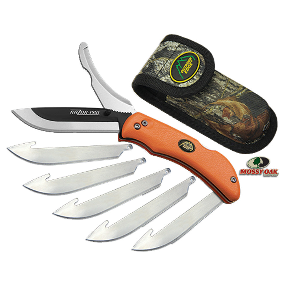 Outdoor Edge Razor-Pro Field Dressing Knife Orange 6-Blade Set