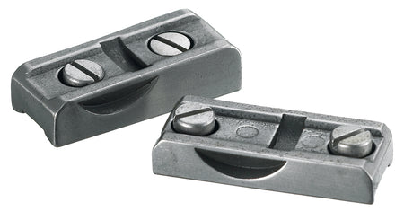 Ruger 90004 Genuine Factory Scope Base Set Black Steel Ruger No. 1 Varminter/No. 3