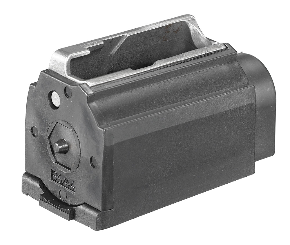 Ruger 90174 4rd Black Plastic Rotary Magazine 44 Rem Mag Compatible with Ruger 96/44 and Carbine