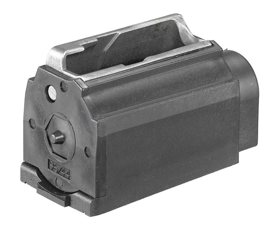 Ruger 90174 4rd Black Plastic Rotary Magazine 44 Rem Mag Compatible with Ruger 96/44 and Carbine