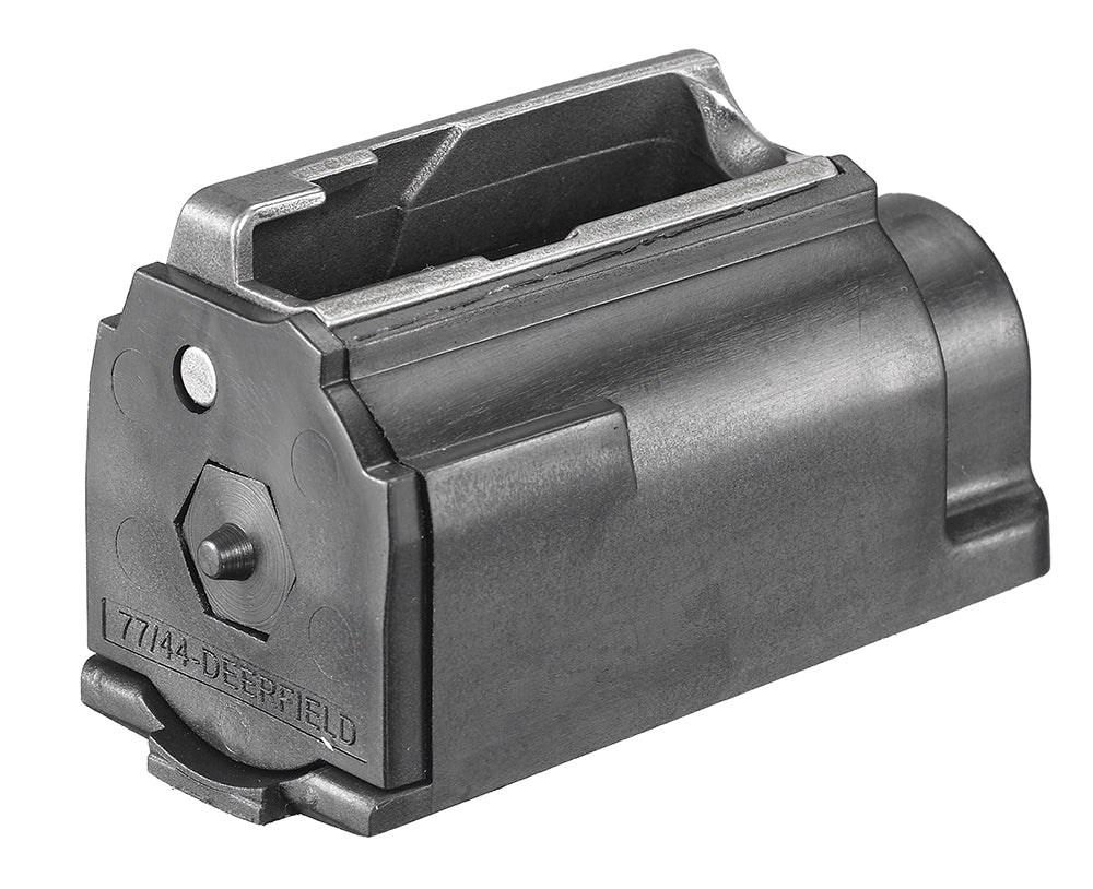 Ruger 90176 4rd Black Plastic Rotary Magazine 44 Rem Mag Compatible with Ruger 77/44