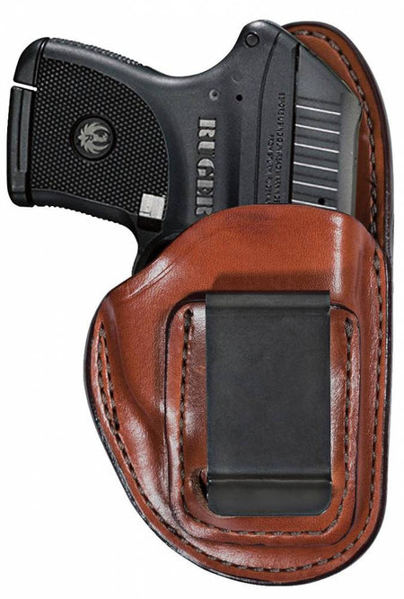 Bianchi 100 Professional Tan Leather IWB Holster for 1911 Pistol