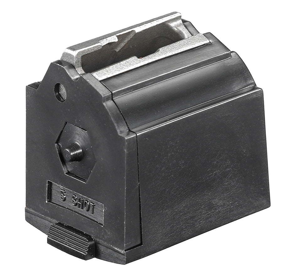 Ruger 90041 5rd Black Rotary Magazine 22 LR Compatible with 10/22, 77/22, American Rimfire, Charger