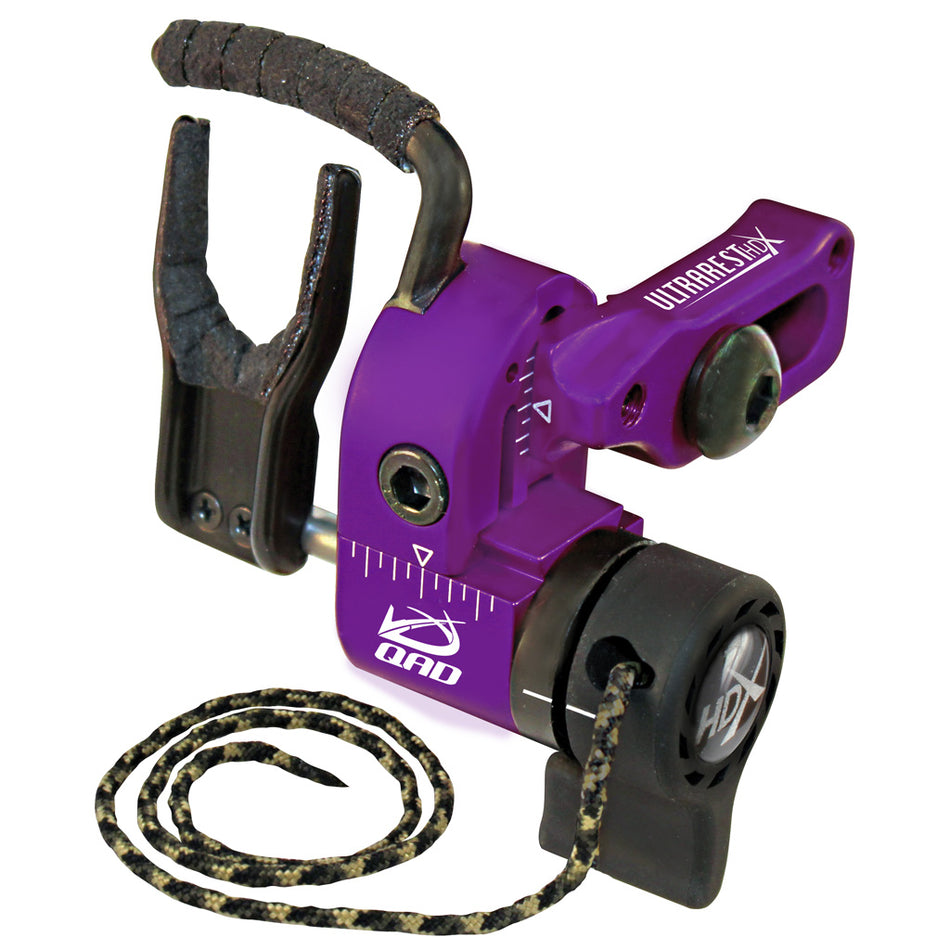 QAD UltraRest HDX Right Hand Purple Drop Away Rest