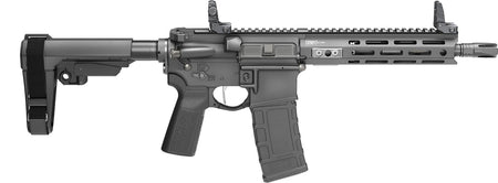 Springfield Armory STV995300B-V2-SBA3 SAINT Victor 300 Blackout 30+1 9.50" Black Nitride Threaded Barrel, Black Hardcoat Anodize Aluminum Receiver w/ Rail, M-LOK Handguard, Black Polymer SB Tactical S
