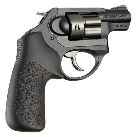 Hogue 78030 Black Rubber Tamer Cushion Grip for Ruger LCR LCRx without Finger Grooves