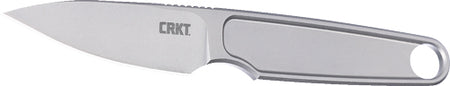 CRKT Hangti 1.68" Titanium Drop Point Blade Knife with Sheath