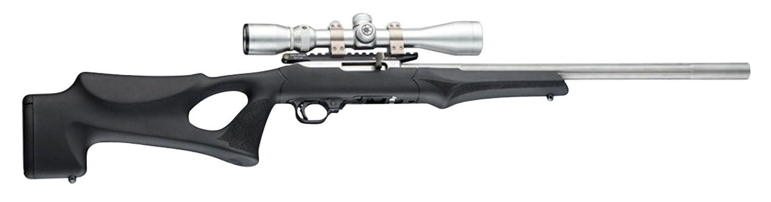 Hogue 22070 Black OverMolded Fixed Thumbhole Stock Compatible with Ruger 10/22 .920 Diameter Barrel