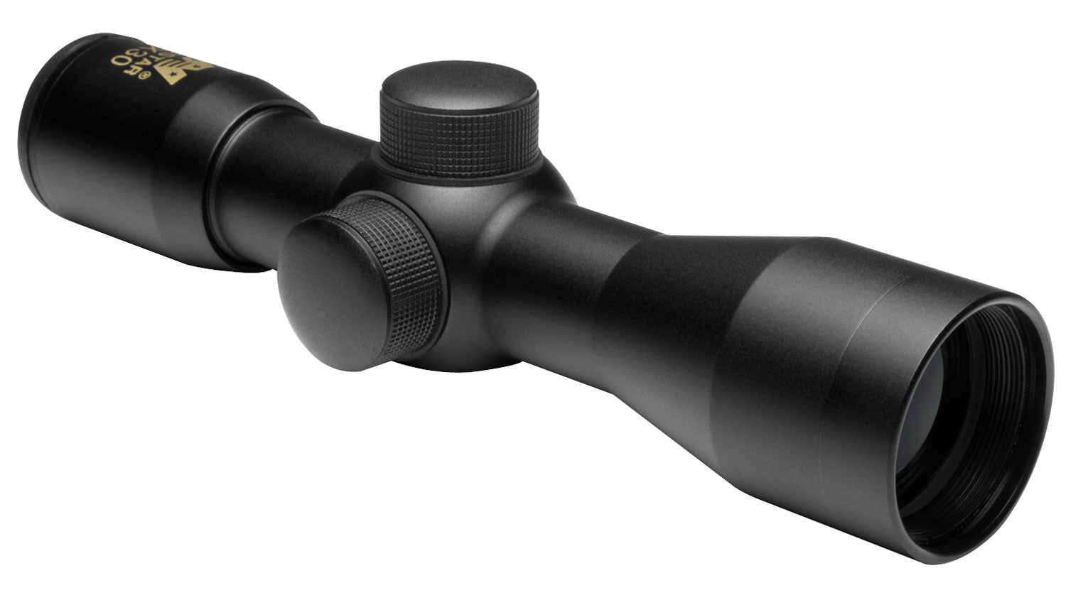 NcStar SC430B 4x30mm Compact Tactical Scope P4 Sniper Reticle 1-Inch Tube Black Aluminum