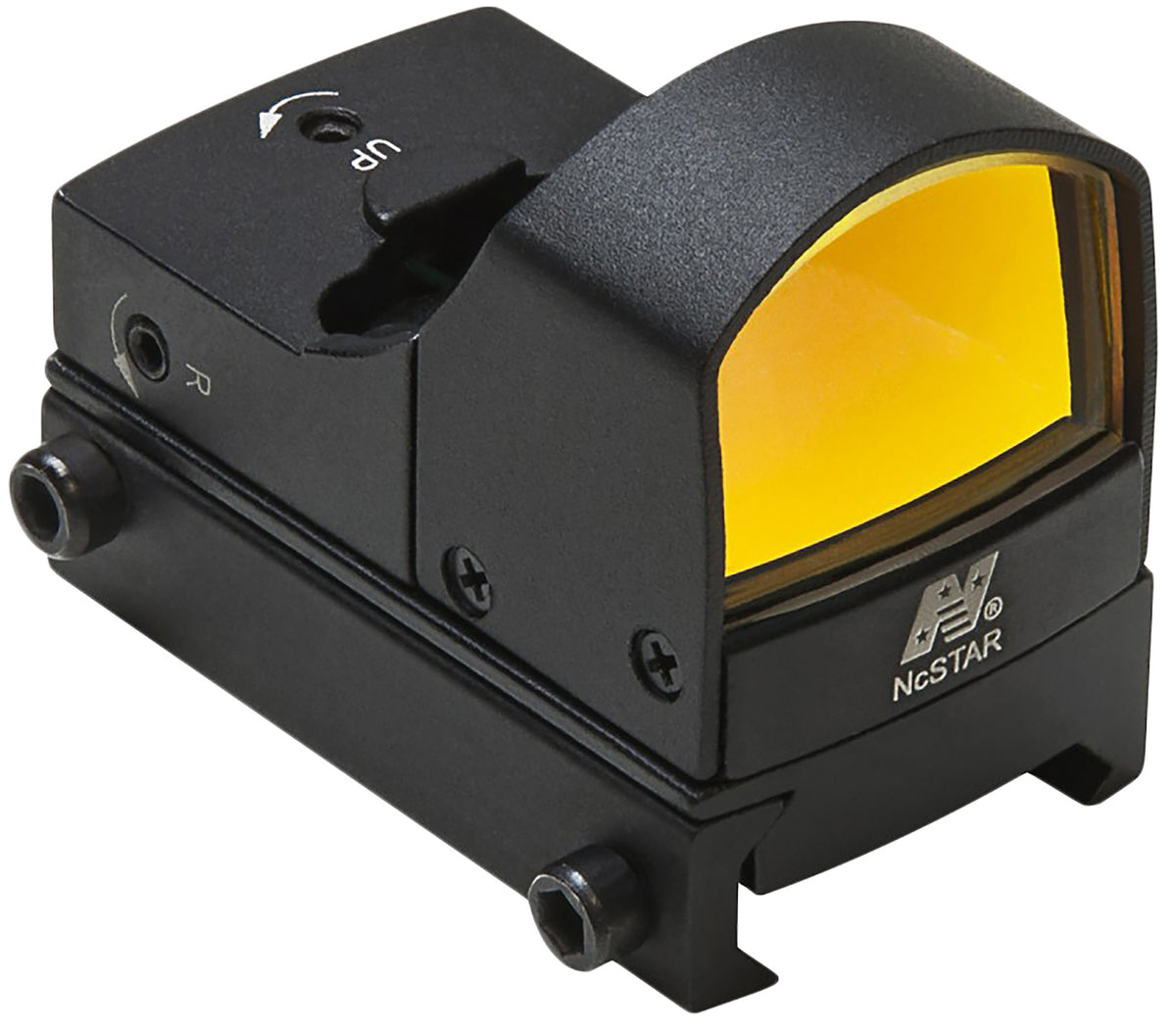 NcStar DDAB Black Anodized Micro Red Dot Reflex Sight 1x 2 MOA Weaver Mount