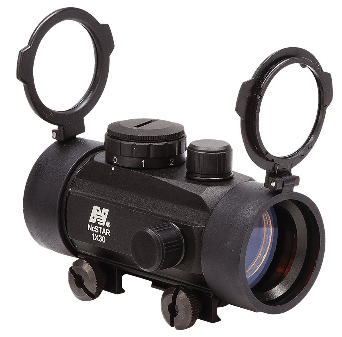NcStar DBB130 30mm Tube Red Dot Reflex Optic Black Anodized 1x Multiple Brightness Settings