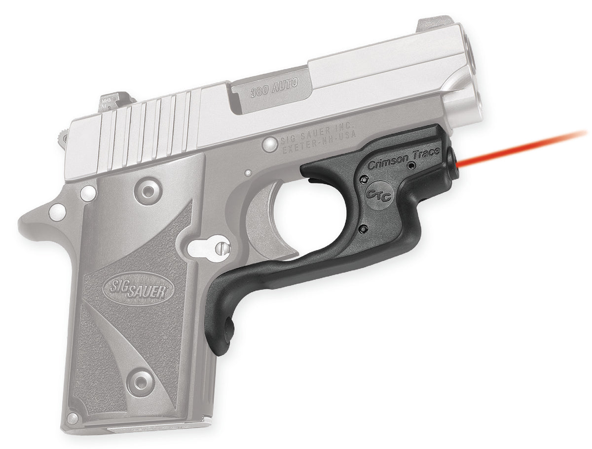 Crimson Trace 0170701 Compact Red Laser Laserguard for Sig P238 and P938, Black Polymer