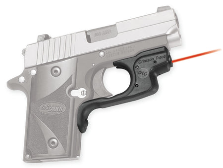Crimson Trace 0170701 Compact Red Laser Laserguard for Sig P238 and P938, Black Polymer