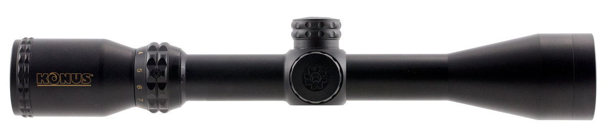 Konus 7276 KonusPro 550 1" Tube 3-9x40mm Dual Illuminated Engraved Ballistic 550/Dot Reticle Riflescope