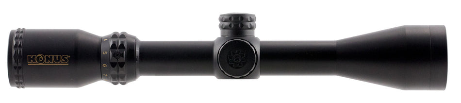 Konus 7276 KonusPro 550 1" Tube 3-9x40mm Dual Illuminated Engraved Ballistic 550/Dot Reticle Riflescope