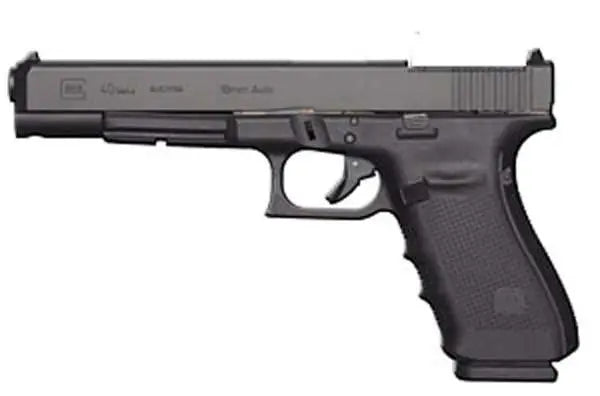 dGLOCK G40 GEN4 MOS COMPETITION 10MM PSTL 6.02" BLACK 2-15RD MAGAZINES