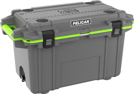 Pelican IM 70Qt Elite Cooler Dark Gray Green Trim