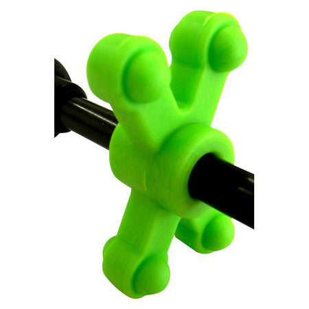 BowJax SlimJax Cable Rod Dampener Neon Green – Sight Window Compatible