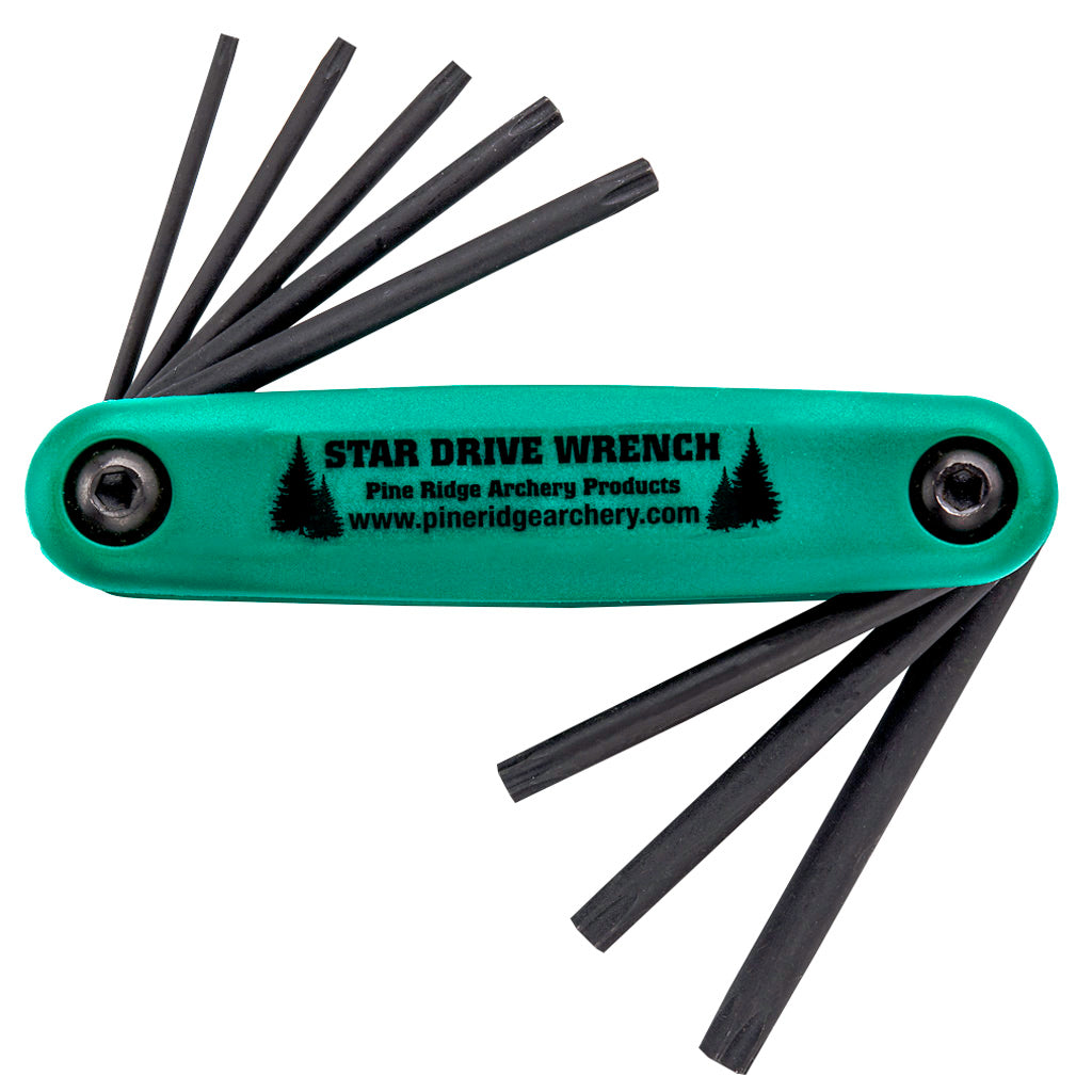 Pine Ridge Star Drive Archery Torx Wrench Set Sizes T9-T40