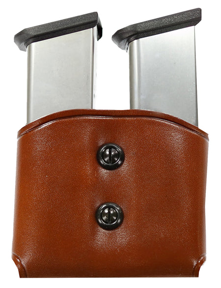 Galco DMC26 Tan Leather Double Mag Case Belt 1.50-1.75" Sig P220 1911