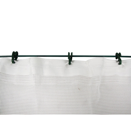 BCY Archery White Bow Backstop Netting 10 x 30 ft.