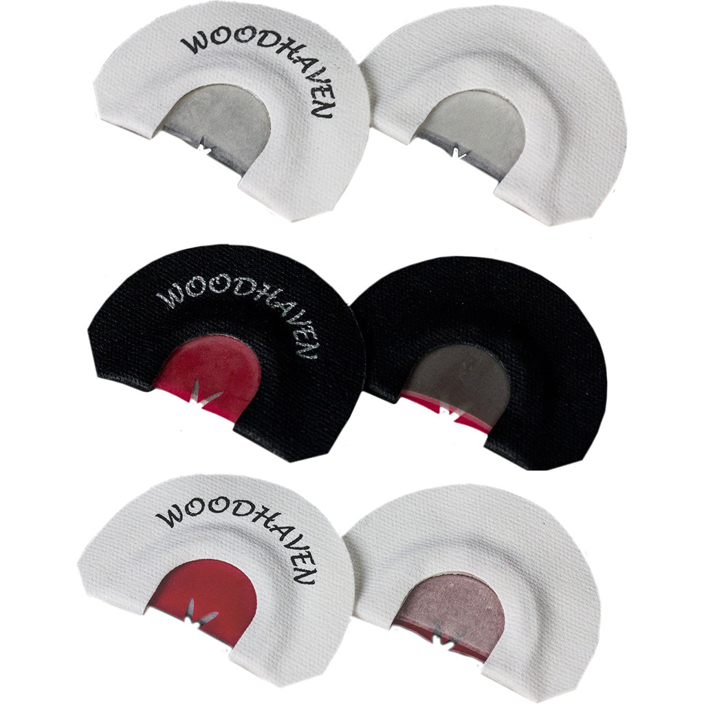 WoodHaven Wasp Nest Turkey Call 3 Pack Wasp Red Black
