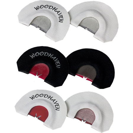 WoodHaven Wasp Nest Turkey Call 3 Pack Wasp Red Black