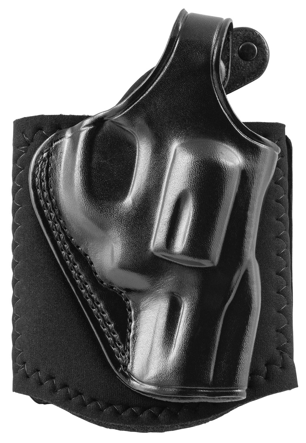 Galco AG298B Ankle Glove Black Leather Hook & Loop Holster Glock 29/30/30S Right Hand