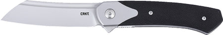 CRKT Viento 3.23" D2 Steel Plain Edge Assisted Folding Knife Black/SS