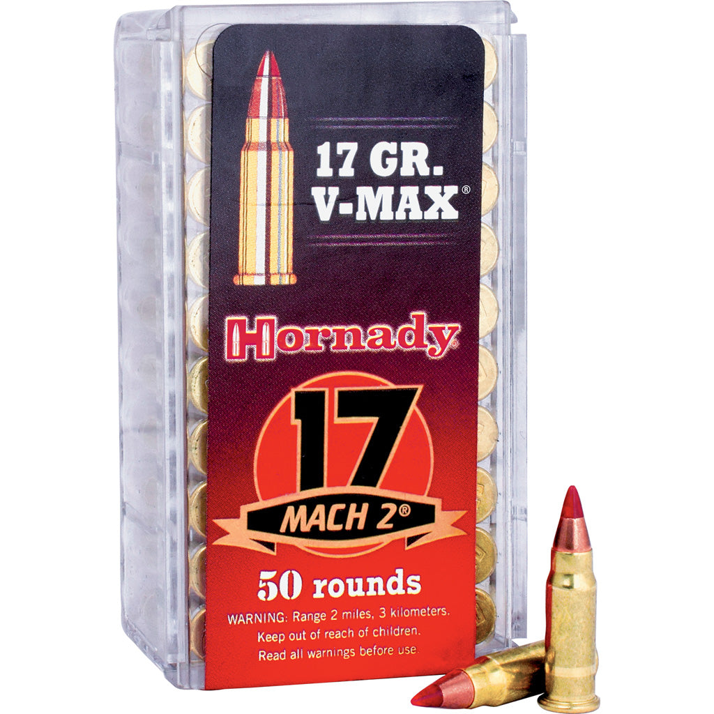 Hornady Varmint Express Hornady V-Max 17 Grain .17 Hornady Mach 2 2100 fps 090255831771