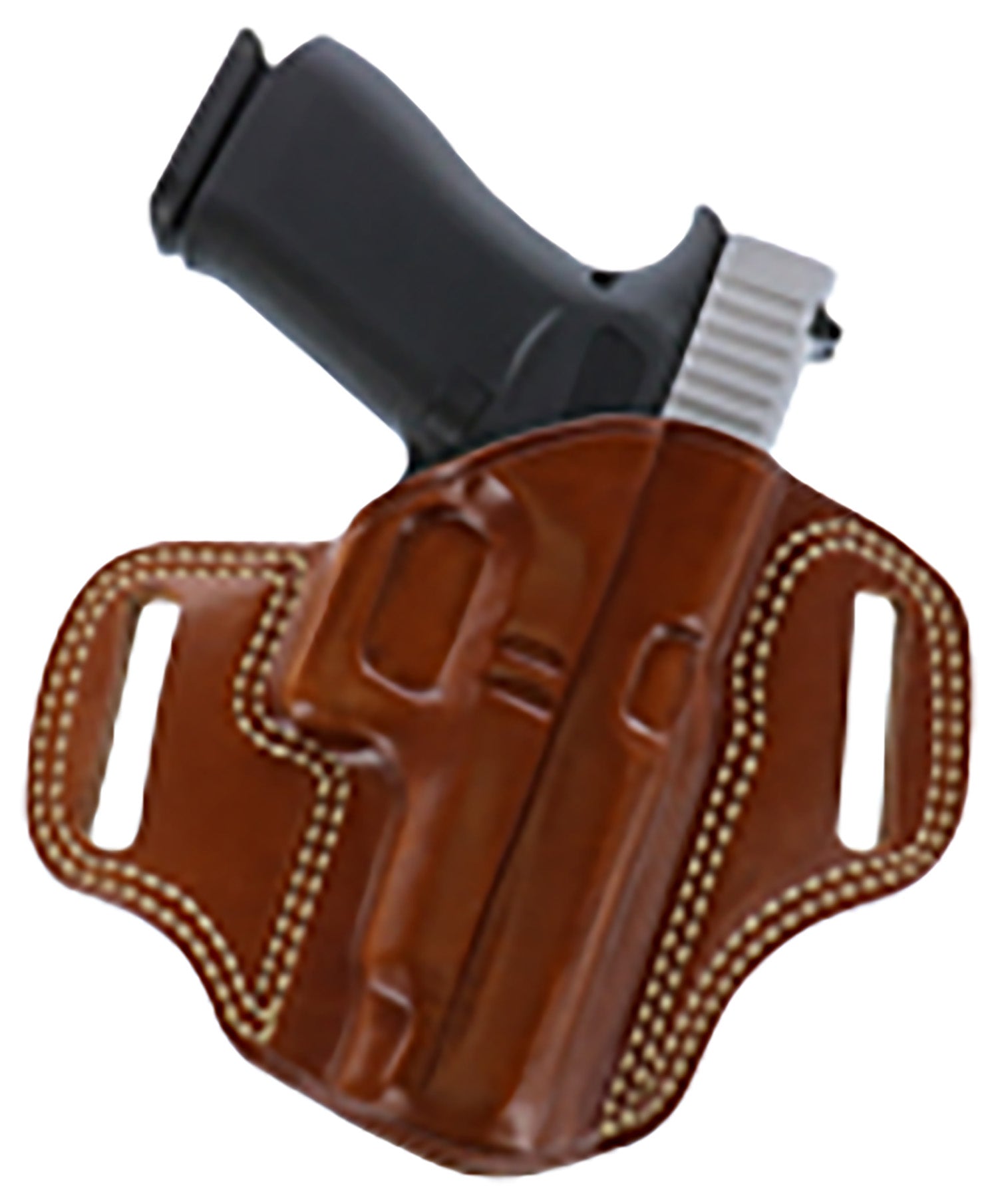 Galco CM212 Combat Master Tan Leather OWB Holster 1911 Right Hand