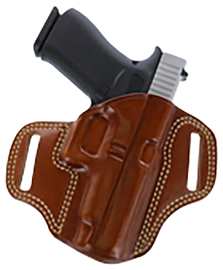 Galco CM212 Combat Master Tan Leather OWB Holster 1911 Right Hand
