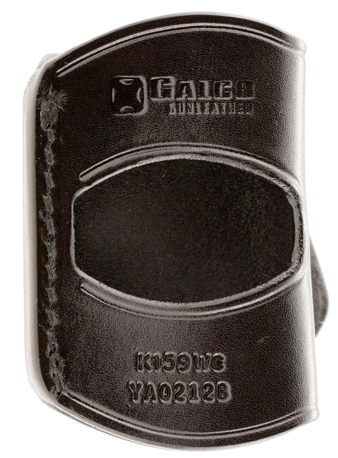 Galco YAQ212B Yaqui Black Leather OWB Belt Slide Holster 1911 3-5" Barrel Right Hand