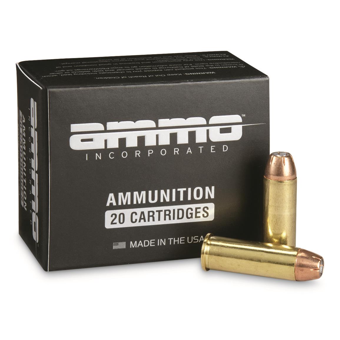 Ammo Inc. Signature Series .44 Magnum JHP 240 Grain