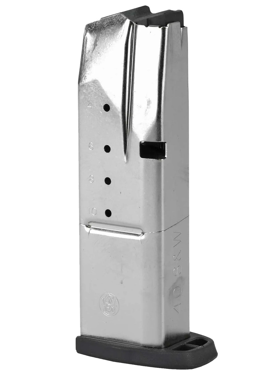 Smith & Wesson 199280000 SD 40S&W 10 Round Stainless Steel Magazine