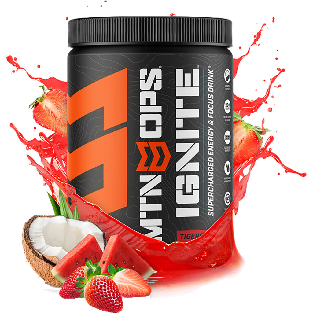 MTN OPS Ignite Tigers Blood Long-Lasting Energy Supplement