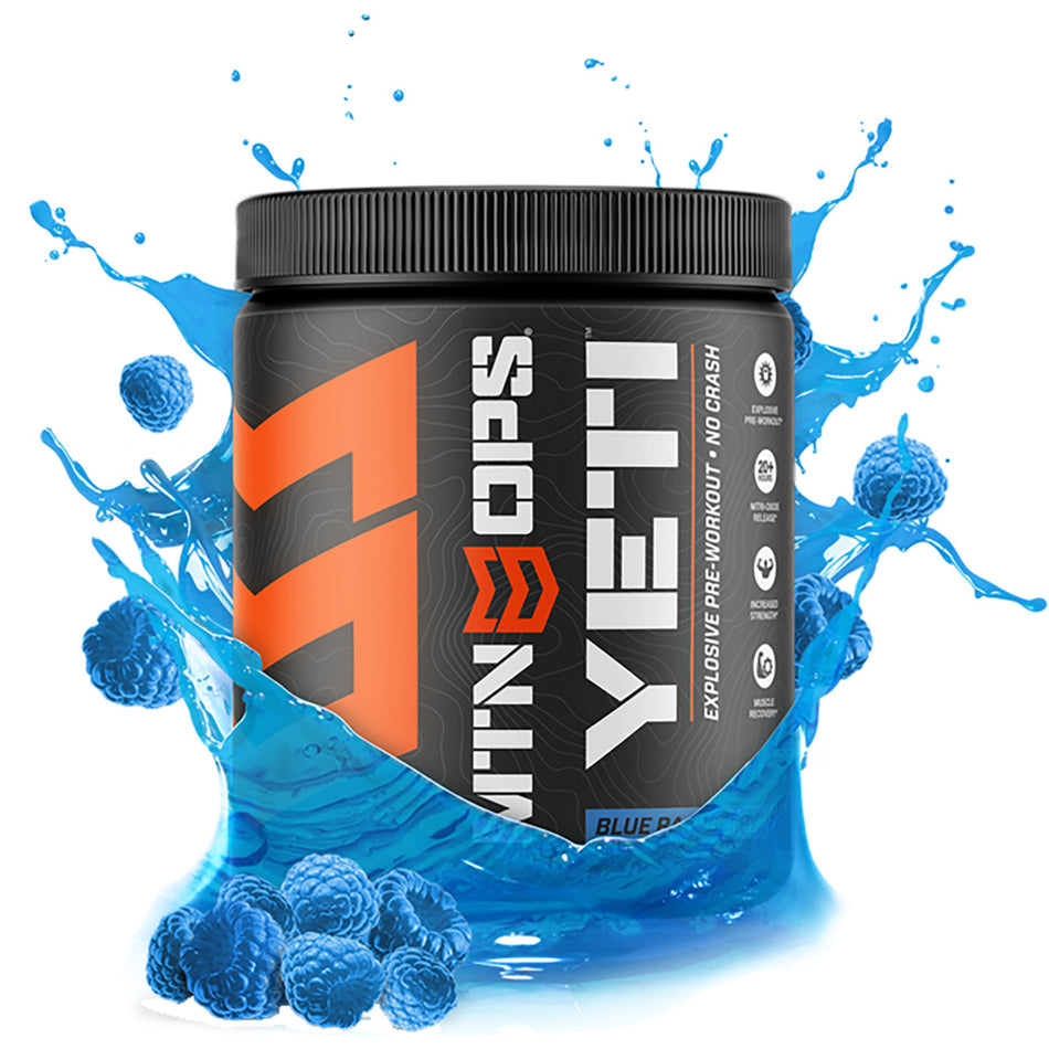MTN OPS Yeti Preworkout Watermelon Flavor Supplement