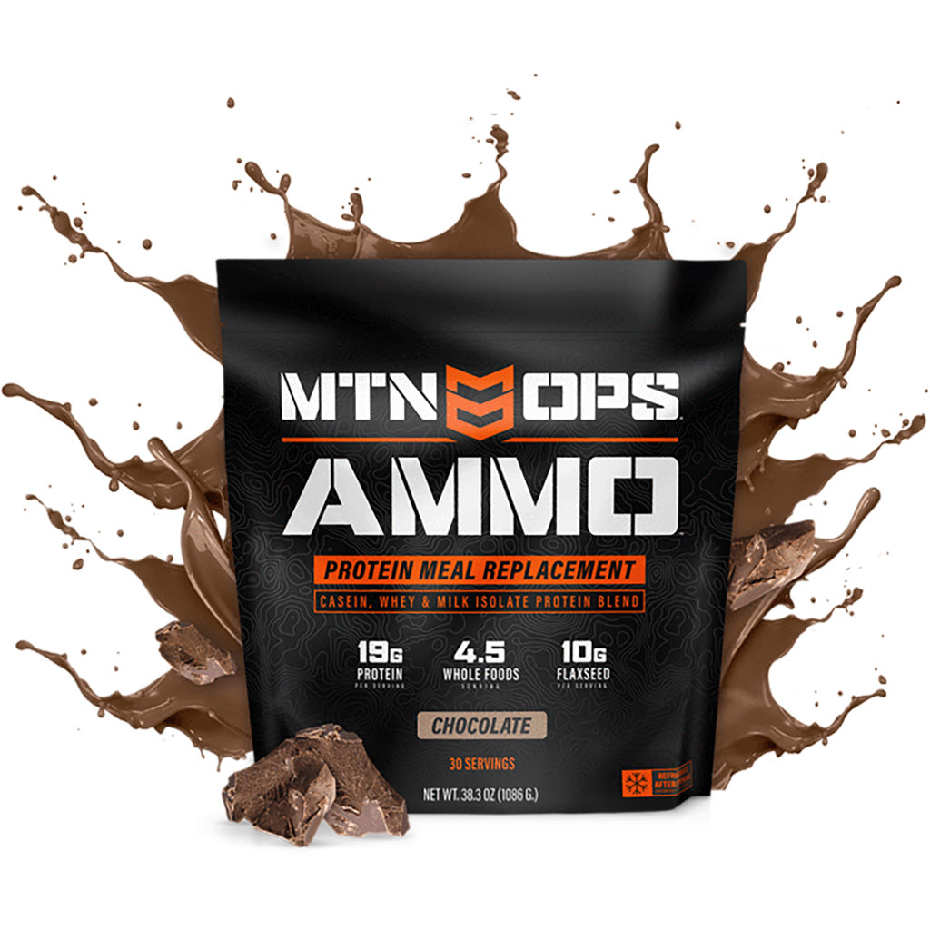 MTN OPS Ammo Chocolate Meal Replacement Whey Protein Blend