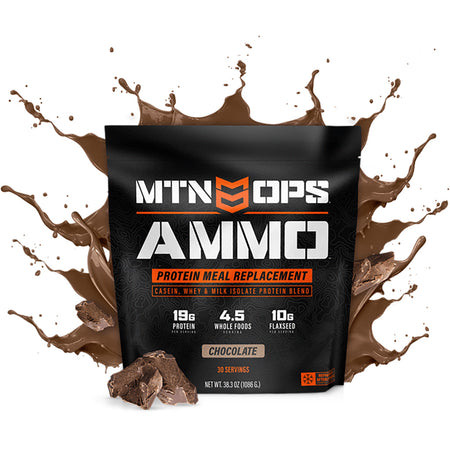 MTN OPS Ammo Chocolate Meal Replacement Whey Protein Blend