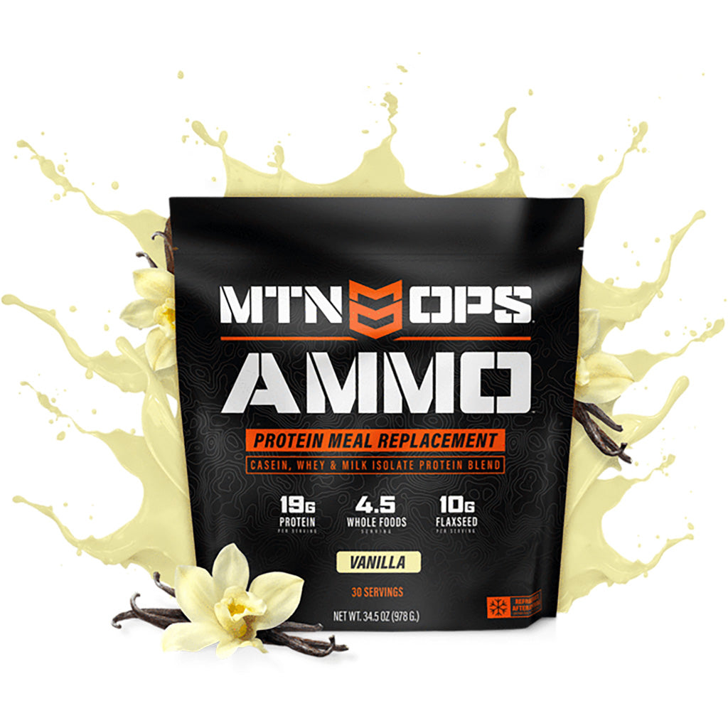 MTN OPS Ammo Vanilla Meal Replacement Whey Protein Blend