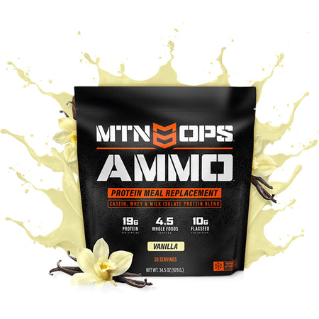 MTN OPS Ammo Vanilla Meal Replacement Whey Protein Blend