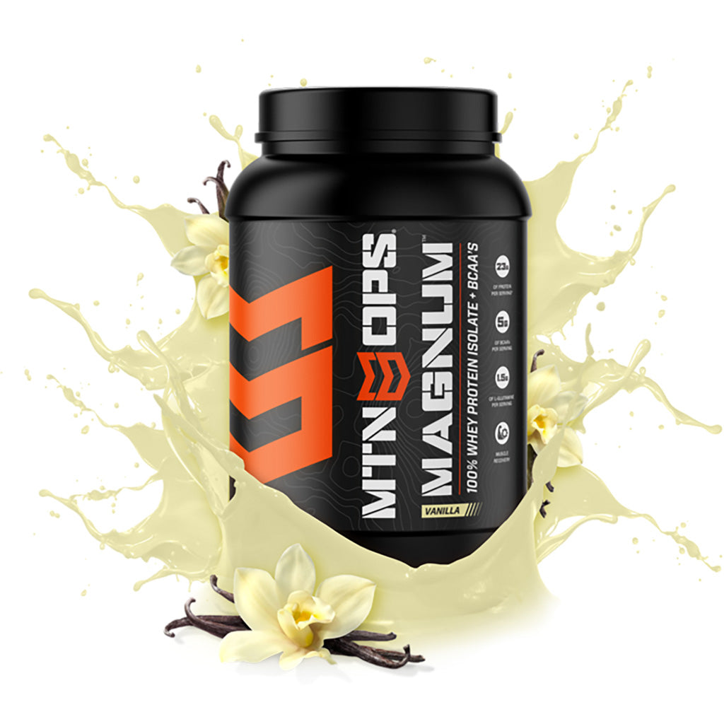 MTN OPS Magnum Vanilla Protein BCAA Muscle Builder