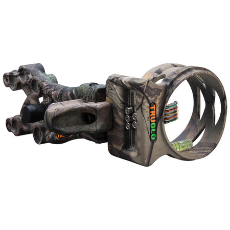 TruGlo Carbon XS Extreme Five Pin Bow Sight .019 RH/LH Realtree Xtra Camo