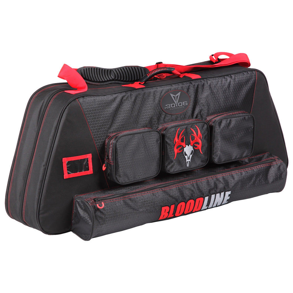 30-06 Bloodline Bow Bag Black/Red Water Resistant 41 in.